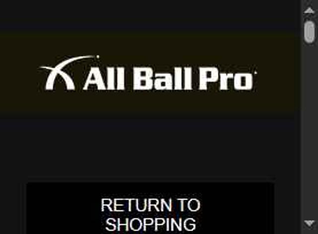 All Ball Pro checkout page showing All Ball Pro discount code box | Screenshot taken by SimplyCodes community member on Aug 23, 2025