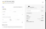 All Cotton and Linen coupon verification screenshot