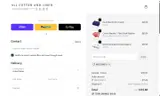 All Cotton and Linen coupon verification screenshot