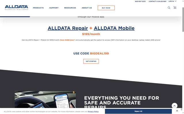 All Data checkout page showing All Data promo code box | Screenshot taken by SimplyCodes community member on Aug 5, 2025