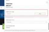 HOLIDAY15 coupon verification screenshot