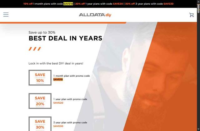 ALLDATA DIY checkout page showing ALLDATA DIY promo code box | Screenshot taken by SimplyCodes community member on Aug 22, 2025