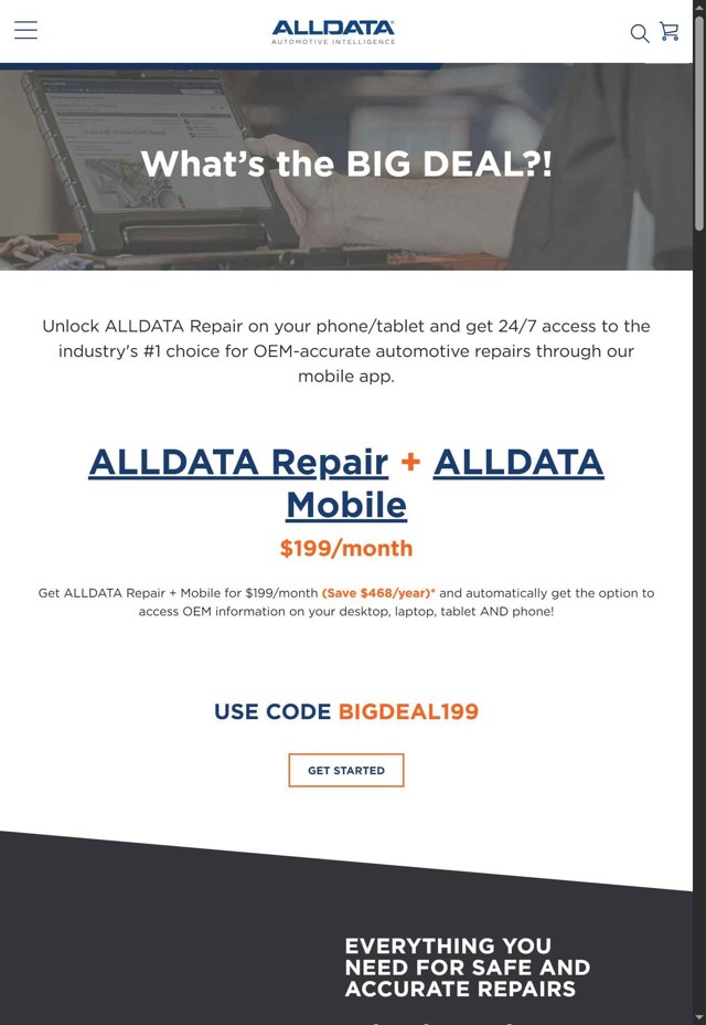 ALLDATA DIY checkout page showing ALLDATA DIY promo code box | Screenshot taken by SimplyCodes community member on Jul 24, 2025