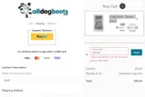 FALL10 coupon verification screenshot