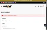 All Elite Wrestling coupon verification screenshot