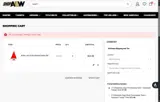 All Elite Wrestling coupon verification screenshot