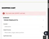 All Elite Wrestling coupon verification screenshot