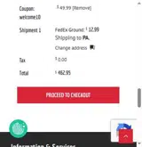 All in One Smoke Shop coupon verification screenshot