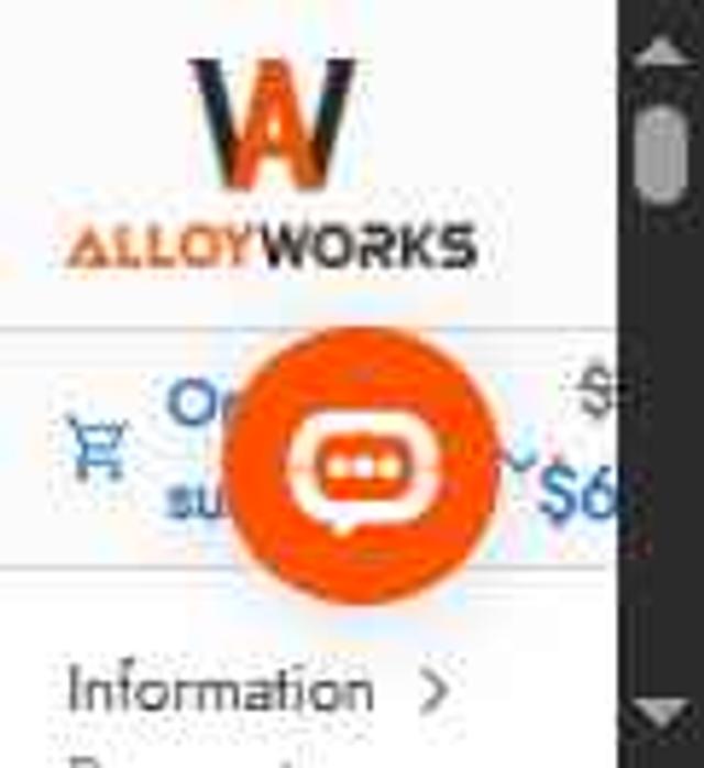 AlloyWorks checkout page showing AlloyWorks coupon code box | Screenshot taken by SimplyCodes community member on Sep 5, 2025