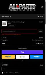 SHOWLOVE coupon verification screenshot