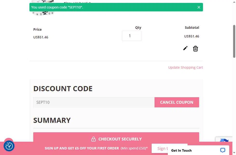 All Rounder Cricket checkout page showing All Rounder Cricket discount code box | Screenshot taken by SimplyCodes community member on Sep 8, 2025