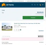 Alltents coupon verification screenshot