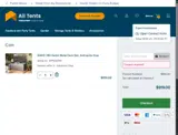 Alltents coupon verification screenshot