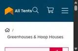 Alltents coupon verification screenshot