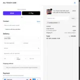 All Touch Case coupon verification screenshot