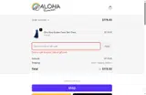 ALOHAFRIDAY coupon verification screenshot