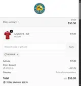 BF30SUB coupon verification screenshot