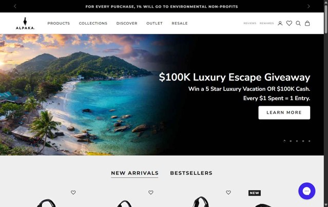 Alpaka checkout page showing Alpaka discount code box | Screenshot taken by SimplyCodes community member on Jul 18, 2025