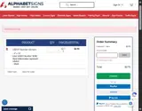 Alphabet Signs coupon verification screenshot