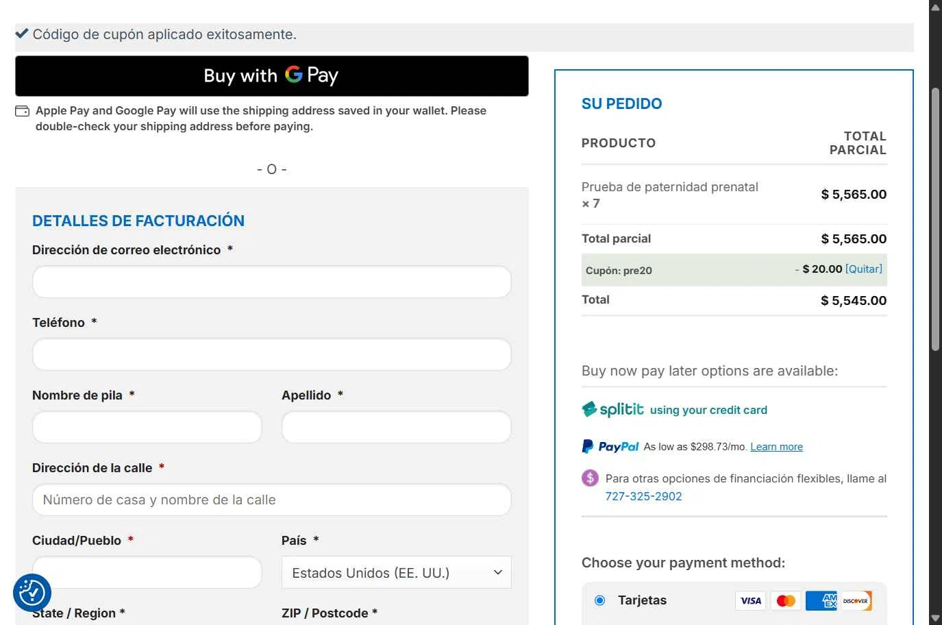 Alpha Biolabs USA checkout page showing Alpha Biolabs USA promo code box | Screenshot taken by SimplyCodes community member on Sep 2, 2025