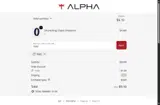 Alpha Defense Gear coupon verification screenshot