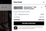 Alphainfuse coupon verification screenshot