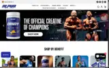 Alpha Supps coupon verification screenshot