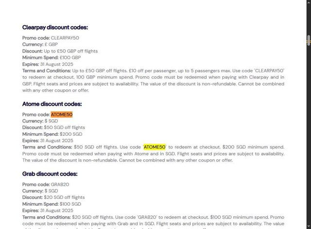Alternative Airlines checkout page showing Alternative Airlines promo code box | Screenshot taken by SimplyCodes community member on Aug 15, 2025