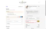 Altenew coupon verification screenshot