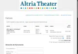 Altria Theater coupon verification screenshot