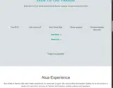 Alua Hotels coupon verification screenshot