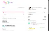 Aly Jean Boutique coupon verification screenshot