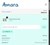 Ciarah15 coupon verification screenshot