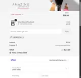 CHECKOUT20 coupon verification screenshot