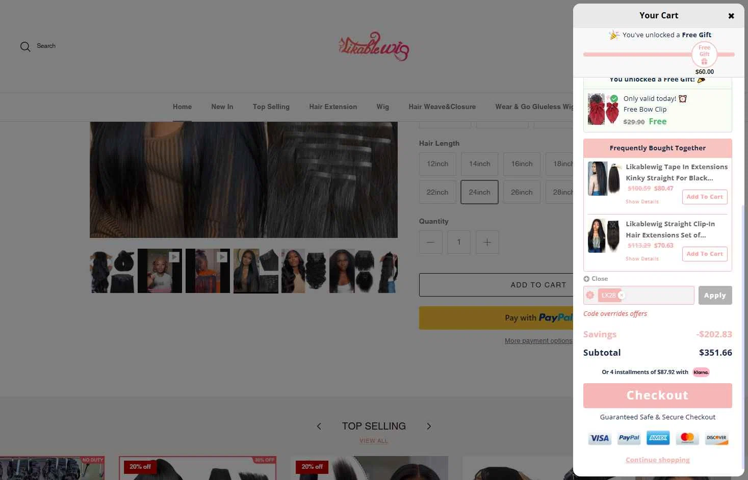 Amazon Prime checkout page showing Amazon Prime promo code box | Screenshot taken by SimplyCodes community member on Aug 18, 2025