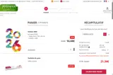 CARRELAGE20 coupon verification screenshot