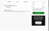 GET25 coupon verification screenshot