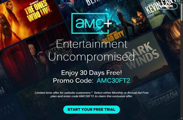 AMC+ Discount Codes - 70% Off (1 Verified) Aug 2025