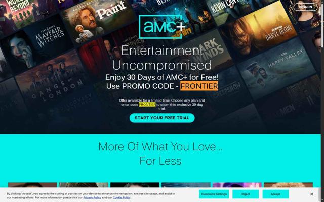 AMC+ Promo Codes - 70% Off Coupons Oct 2025