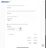 aMember Professional coupon verification screenshot