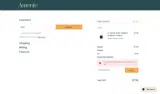 Amenie coupon verification screenshot