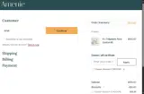 Amenie coupon verification screenshot