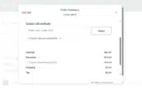 Amenie coupon verification screenshot
