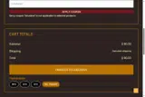 Amentara coupon verification screenshot