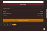 Amentara coupon verification screenshot