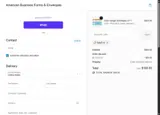 American Business Forms & Envelopes coupon verification screenshot