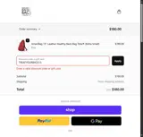 TREATYOURBACK15 coupon verification screenshot