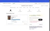 American Eagle AE coupon verification screenshot