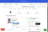 American Eagle AE coupon verification screenshot