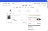 American Eagle AE coupon verification screenshot